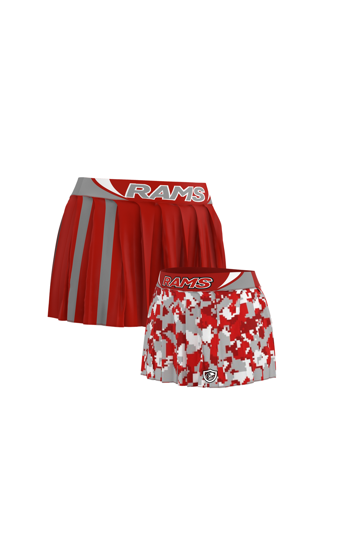 Lady Rams Cheer Skirt | Goulds Rams Collection