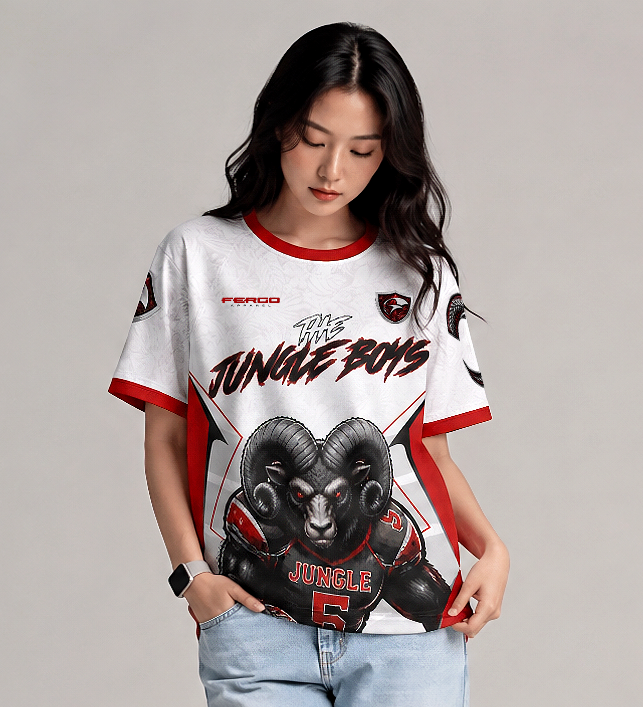 Rams custom Bold Tee Shirt | Goulds Rams Collection