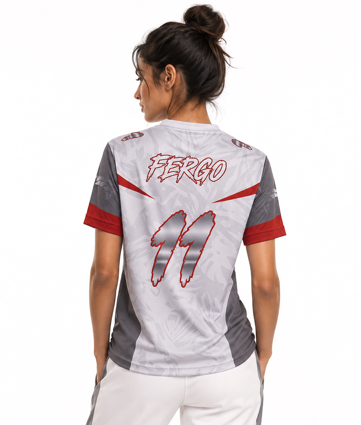 Lady Rams Football Jersey Custom Numbers and Names on Back | Goulds Rams Collection