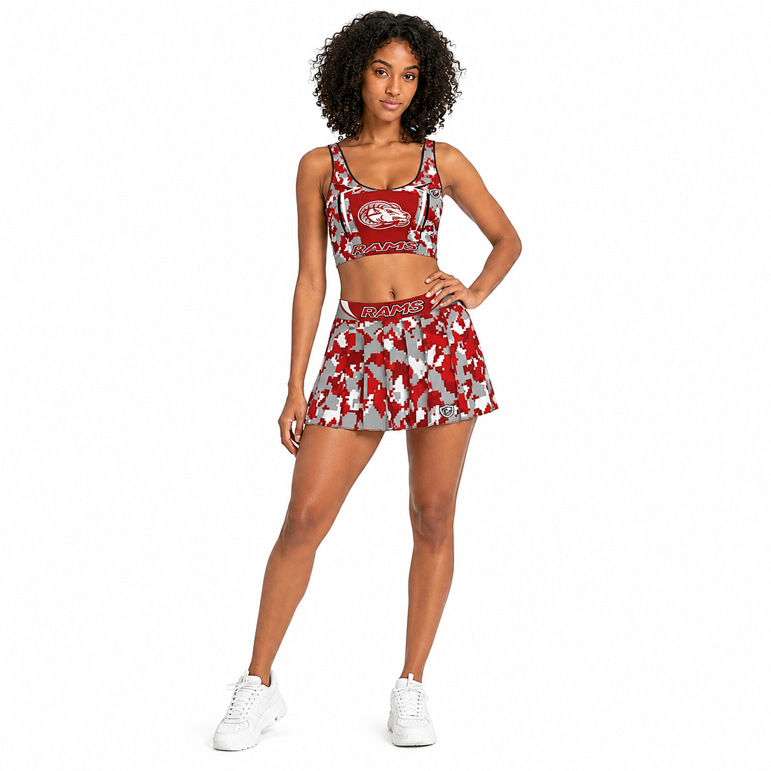 Lady Rams Cheer Top Sports Bra | Goulds Rams Collection