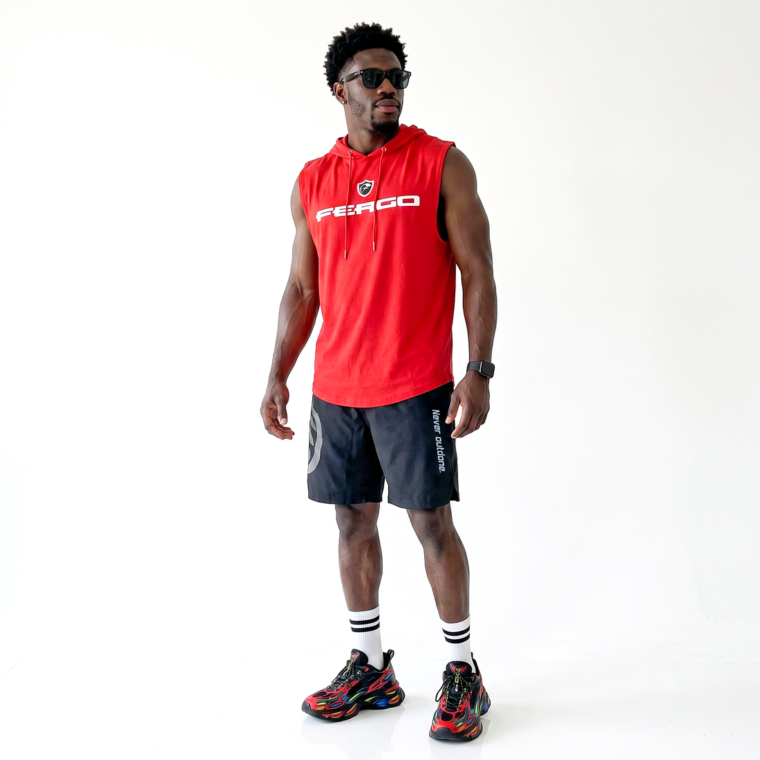 Fergo Men Hoodie Sleeveless Tees