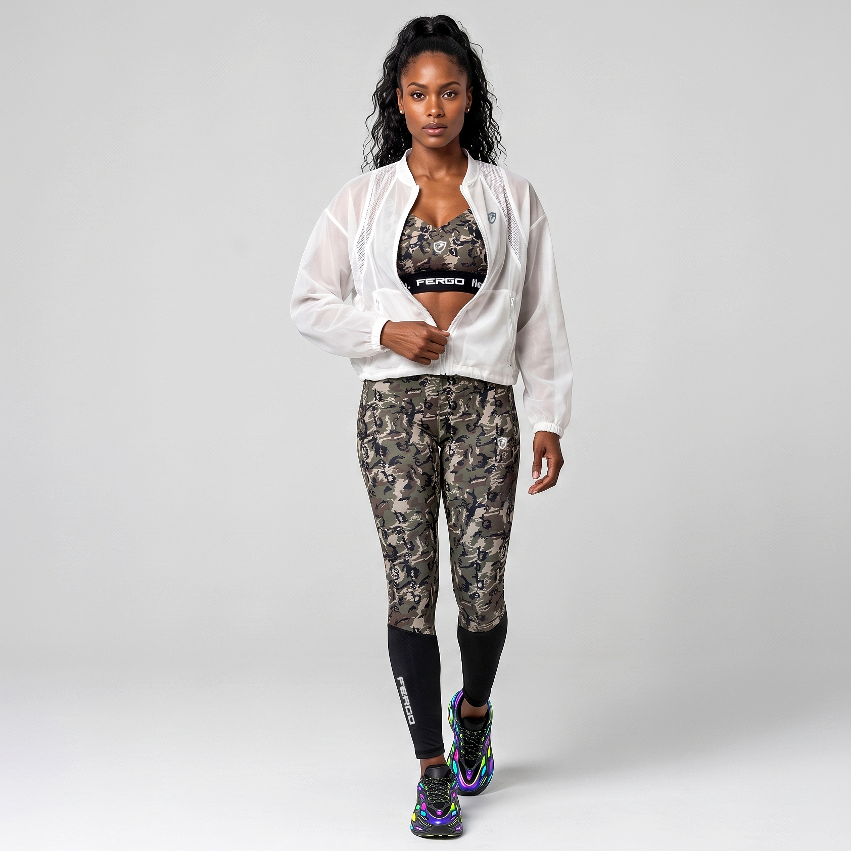 Lightweight Mesh Windbreaker Jacket