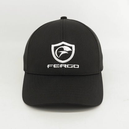 Black Fergo Spirit Shield Cap Black Shield