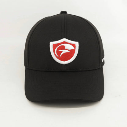 Black Fergo Spirit Shield Cap Red Shield