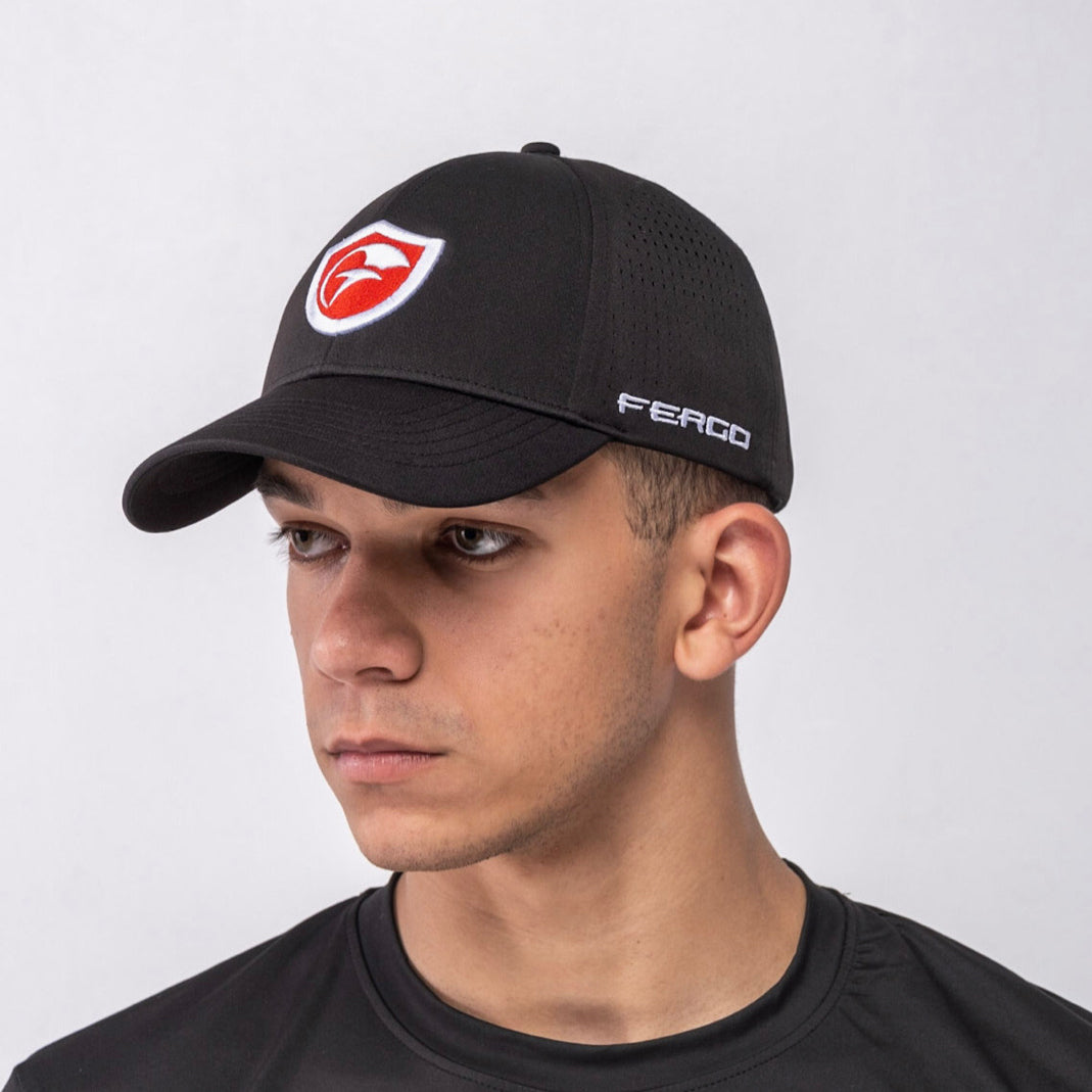 Black Fergo Spirit Shield Cap