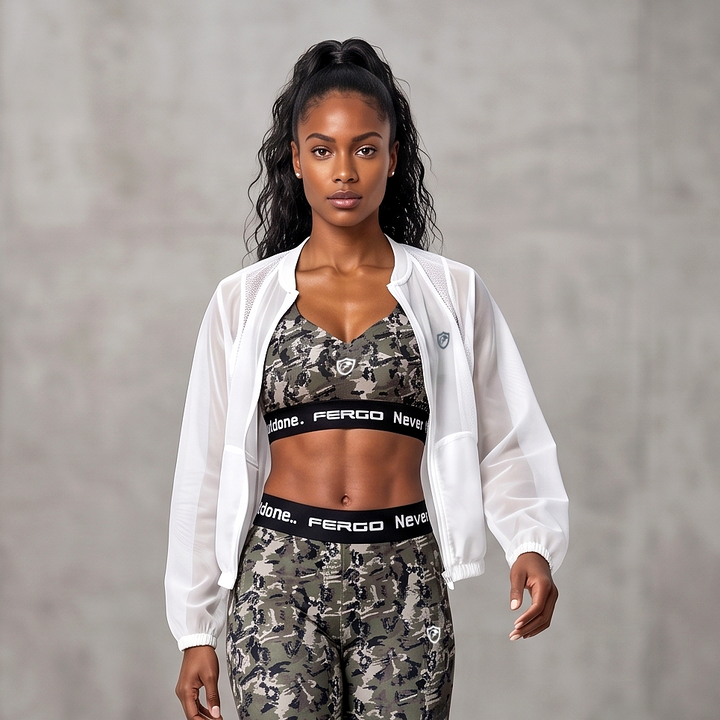 Lightweight Mesh Windbreaker Jacket