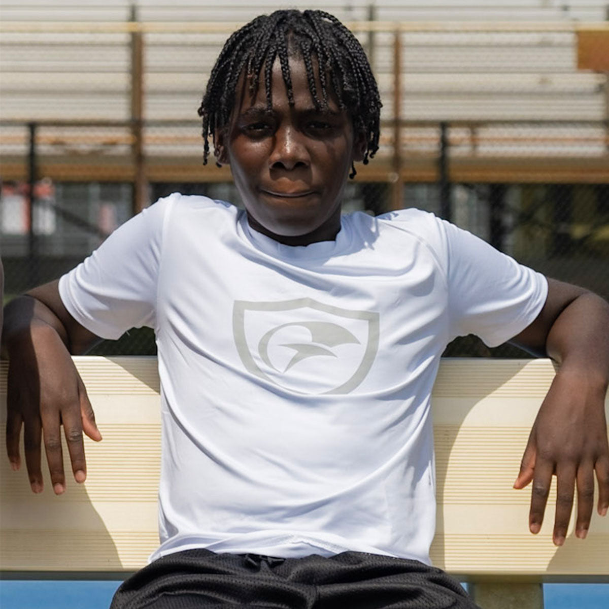 Fergo Boys Compression Shirt White