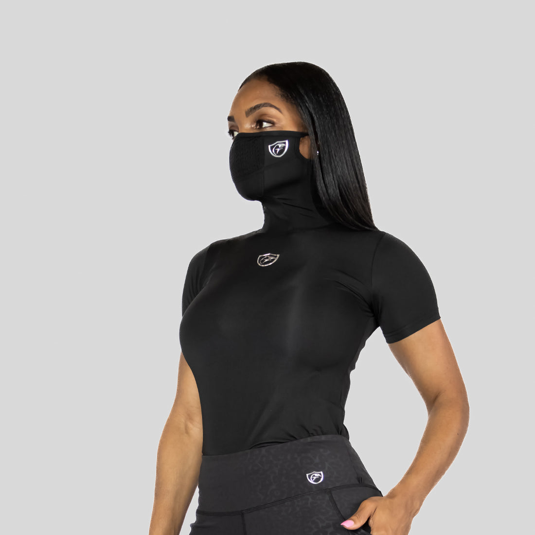 Mask Shirt Black X-Small