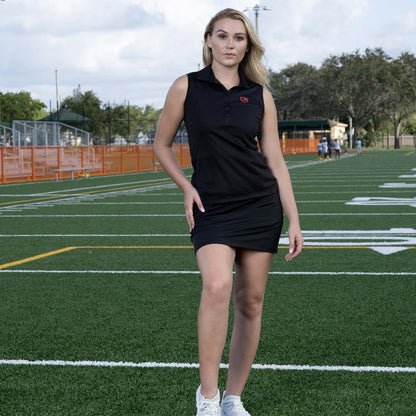 Golf/Tennis Sleeveless Tops Black Small