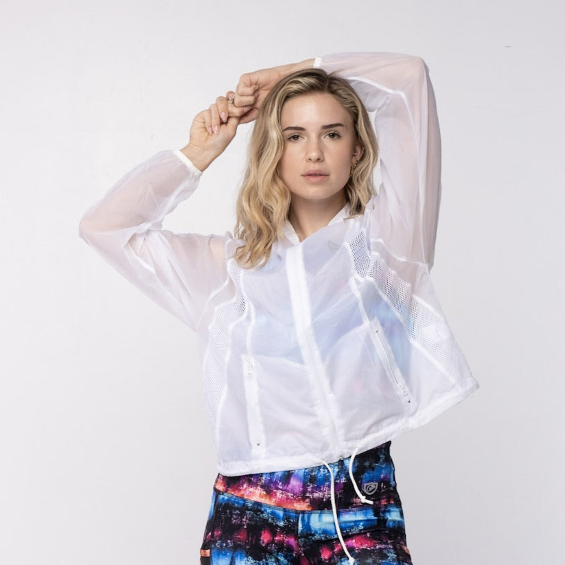 Lightweight Mesh Windbreaker Jacket