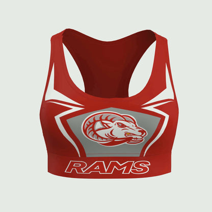 Lady Rams Sports Bra | Goulds Rams Collection
