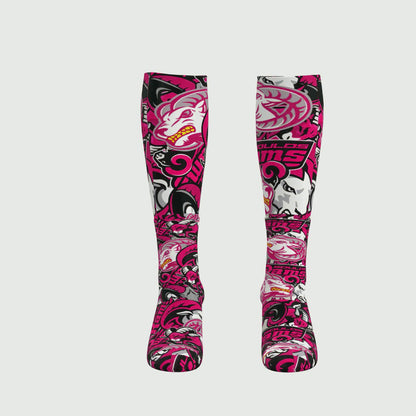 Rams Collage Socks | Goulds Rams Collection