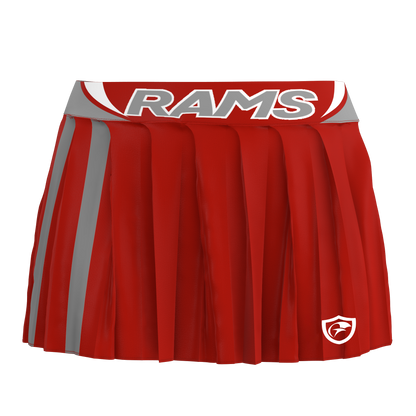 Lady Rams Cheer Skirt | Goulds Rams Collection