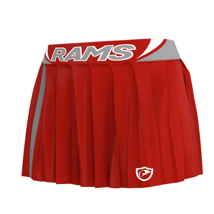 Lady Rams Cheer Skirt | Goulds Rams Collection