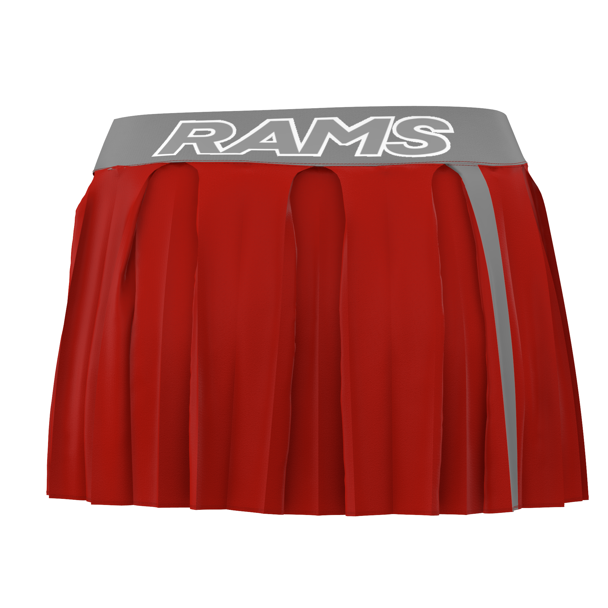 Lady Rams Cheer Skirt | Goulds Rams Collection