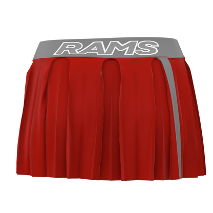 Lady Rams Cheer Skirt | Goulds Rams Collection