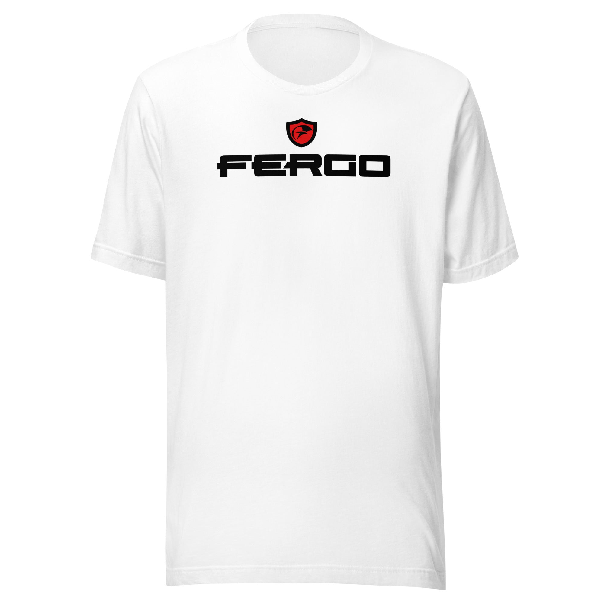 Men Shield T shirt White