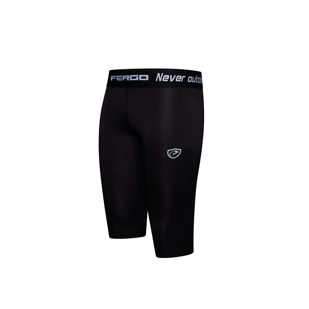 Women Short Training Tights Black Large Black