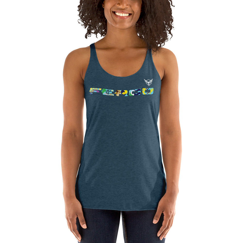 Fergo Recerback Tank Indigo