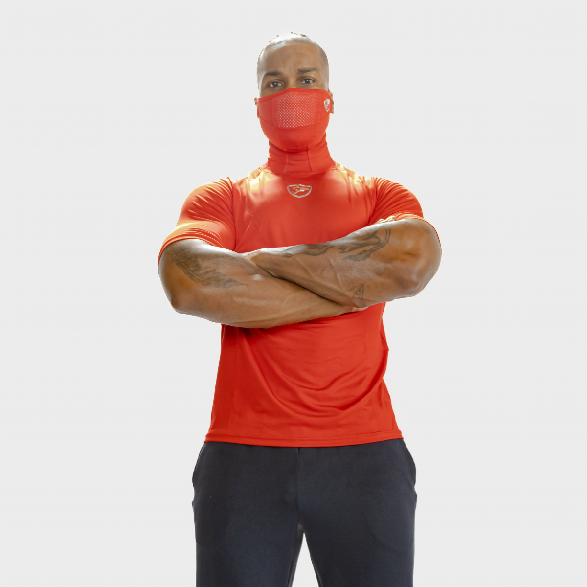 Fergo Mask Shirt-X-Small-Red