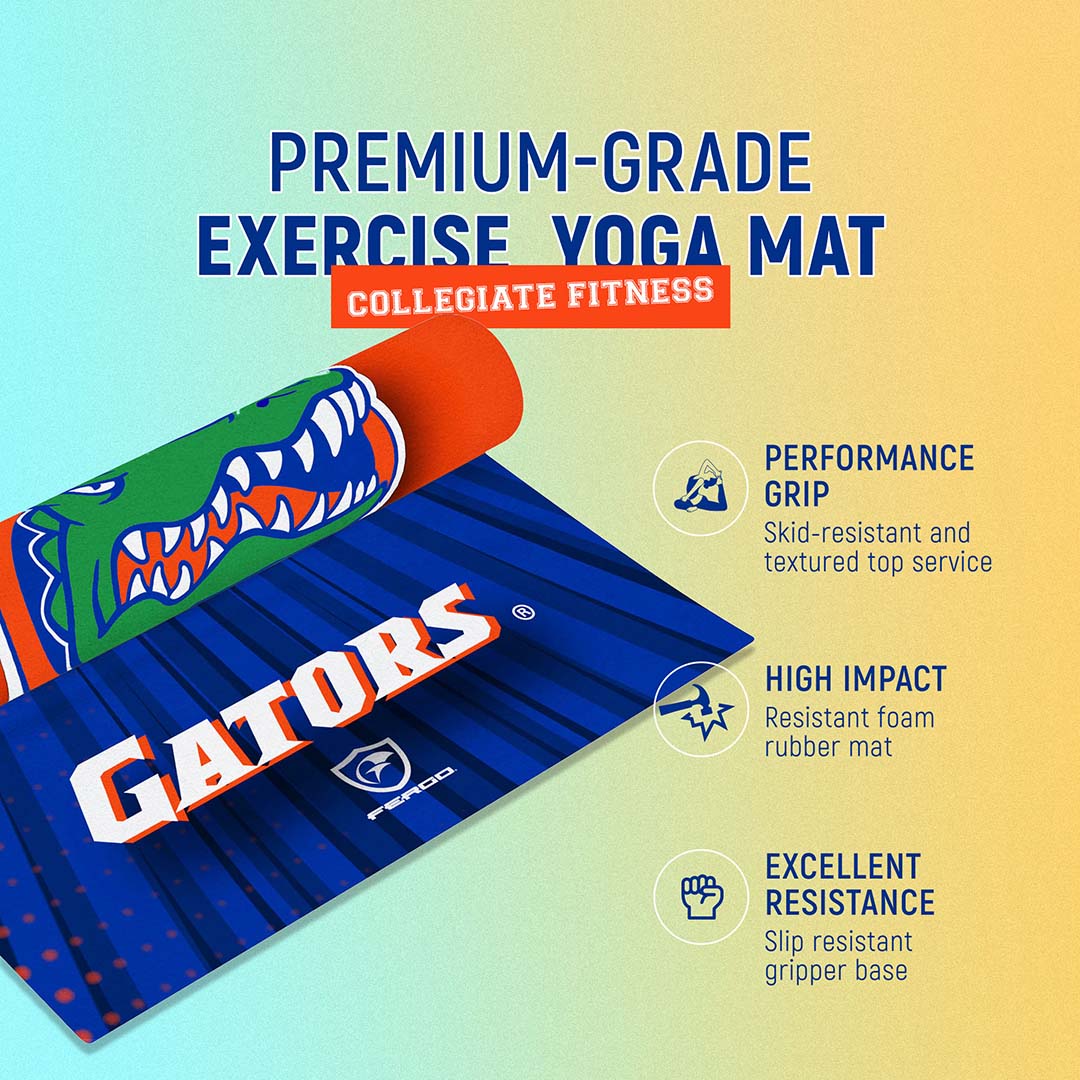 University of Florida Gators Exercise Fitness Mat