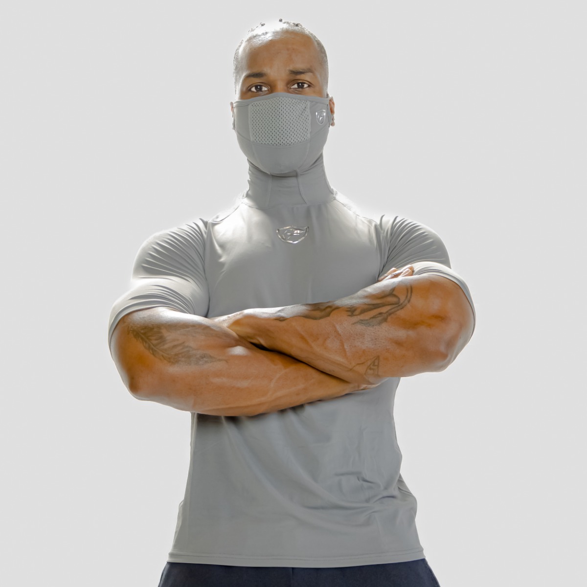 Fergo Mask Shirt-X-Small-Grey