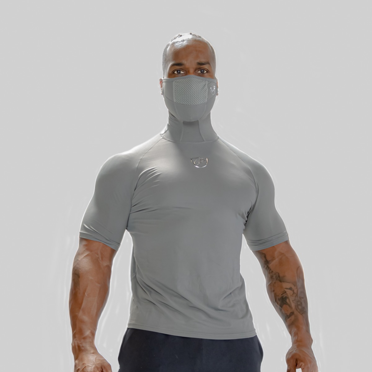 Fergo Mask Shirt-X-Small-Grey